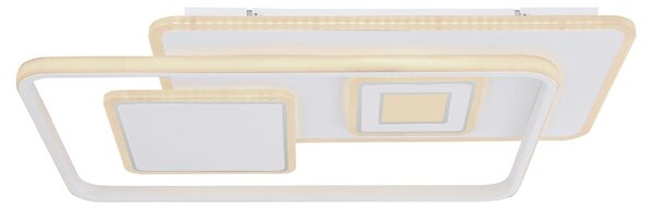 GLOBO LIGHTING Plafoniera LED a Soffitto Design Moderno da Interno 55 Watt colore Bianco - 48443-55 Roderick