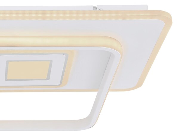GLOBO LIGHTING Plafoniera LED a Soffitto Design Moderno da Interno 55 Watt colore Bianco - 48443-55 Roderick