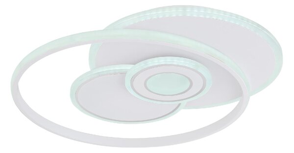 GLOBO LIGHTING Plafoniera LED a Soffitto Design Moderno da Interno 50 Watt colore Bianco - 48442-50 Roderick