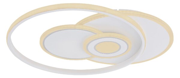 GLOBO LIGHTING Plafoniera LED a Soffitto Design Moderno da Interno 50 Watt colore Bianco - 48442-50 Roderick