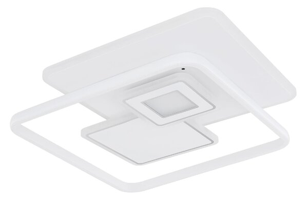 GLOBO LIGHTING Plafoniera LED a Soffitto Design Moderno da Interno 50 cm colore Bianco - Roderick