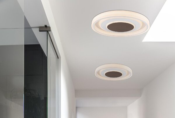 GLOBO LIGHTING Plafoniera LED a Soffitto Design Moderno da Interno 75 Watt colore Bianco - GOFFI