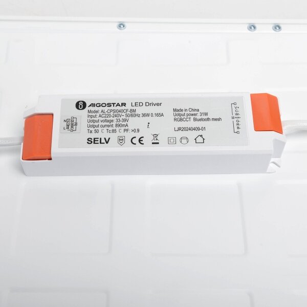Aigostar - Pannello LED RGBW dimmerabile per controsoffitto MESH LED/36W/230V 120x30 cm