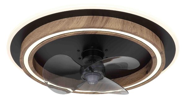 GLOBO LIGHTING Ventilatore da Soffitto con Luce Lampadario Ventilatore Diametro 50 cm Bozan
