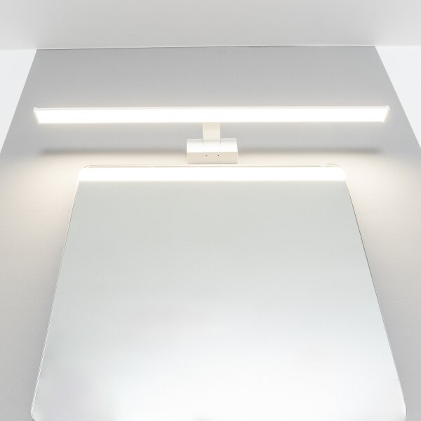 Brilagi - Specchio da bagno con illuminazione a LED VESTRA LED/15W/230V 80 cm IP44 bianco
