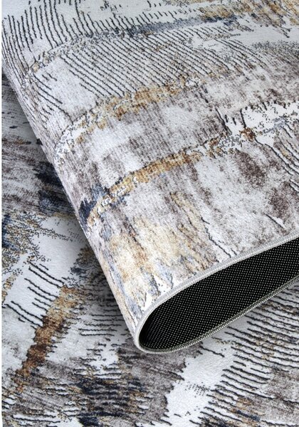 Tappeto grigio chiaro 160x230 cm Malard Anthracite Gold - Elle Decoration