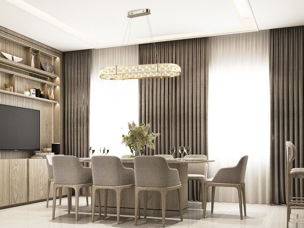 Lampadario LED dimmerabile su cavo ENRIQUE LED/50W/230V 3000-6000K +telecomando