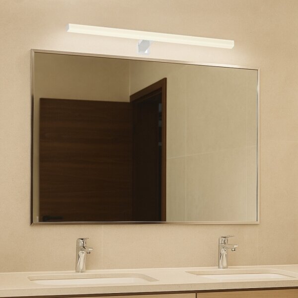 Rabalux 75049 - Illuminazione LED per specchio da bagno OLIRO LED/9W/230V IP44 60 cm cromo