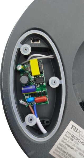 Plafoniera LED con sensore di movimento LED/20W/230V 3000/4000/6500K IP54 antracite