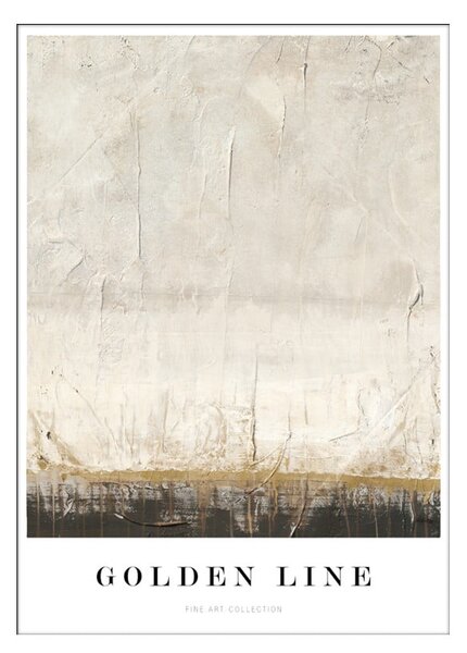 Dipinto 52x72 cm Golden Line – Malerifabrikken