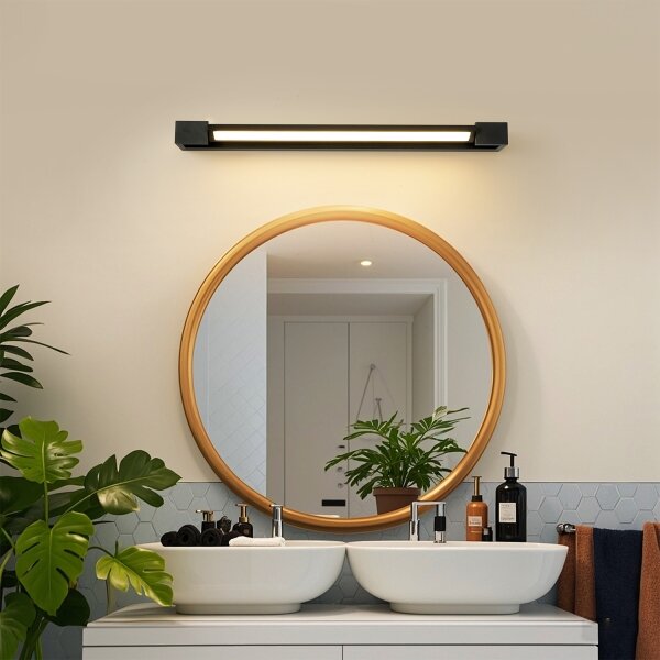 Brilagi-LED Lampada per specchio da bagno AQUA LINE LED/18W/230V 60 cm IP44 nero