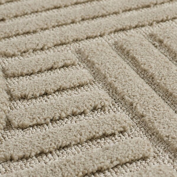Tappeto rotondo beige ø 80 cm Art - Ayyildiz Carpets