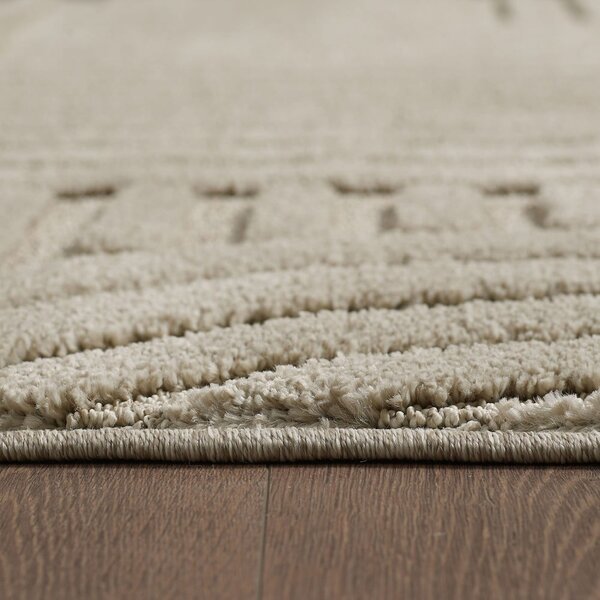 Tappeto rotondo beige ø 80 cm Art - Ayyildiz Carpets