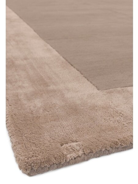 Tappeto marrone chiaro tessuto a mano con lana 160x230 cm Ascot - Asiatic Carpets