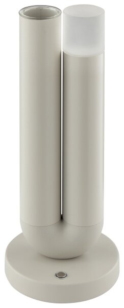 Brilliant - LED Stm lampada da tavolo ricaricabile a sfioramento SAYU LED/2,5W/5V 2700K IP44 grigia