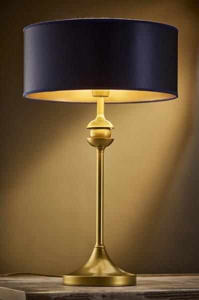 Jupiter 2116 - Lampada da tavolo KASZMIR 1xE27/15W/230V blu/oro