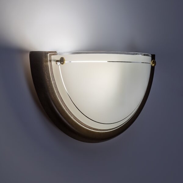 Brilagi - Applique ORBIS 1xE27/60W/230V 30 cm, finitura pino