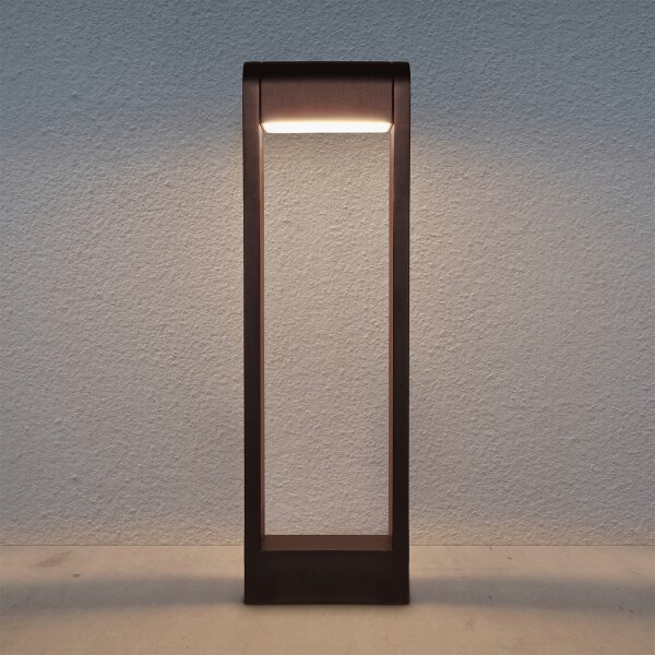 Brilagi - Lampada LED da esterno CROTONE LED/7W/230V marrone IP54 50 cm