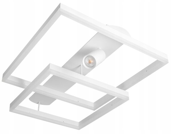 Plafoniera LED LED/38W/230V + 1xGU10/30W bianca