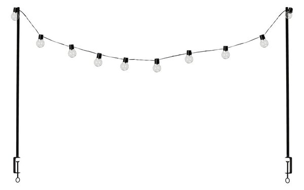 Catena luminosa solare numero di lampadine 10 pezzi lunghezza 220 cm - Esschert Design