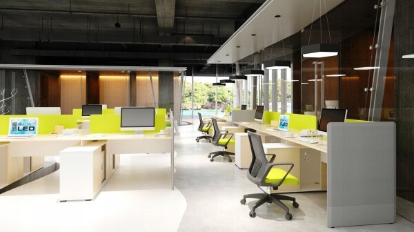 LED lampadario a cavo LED/20W/230V nero