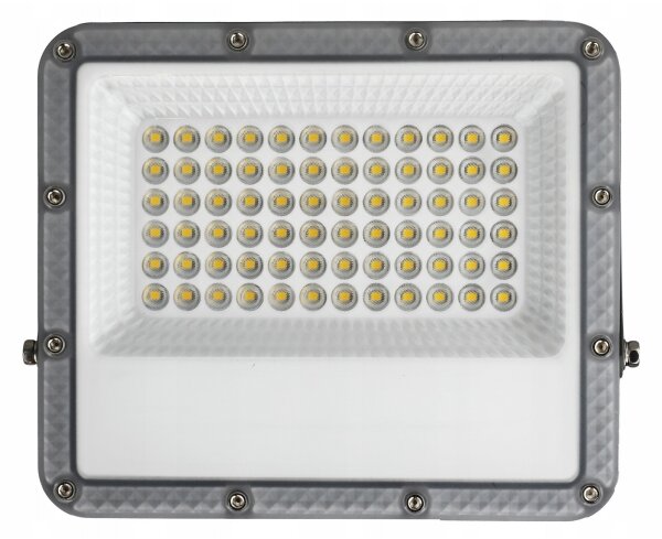 Proiettore LED per esterni, 50 W, 230 V, 4500 K, IP65, grigio