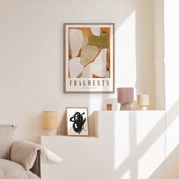 Dipinto 52x72 cm Fragments – Malerifabrikken