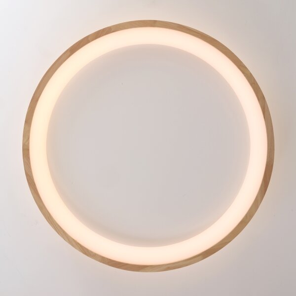 Brilagi-LED Plafoniera FALCON WOOD LED/60W/230V 3000/4000/6000K 80 cm legno