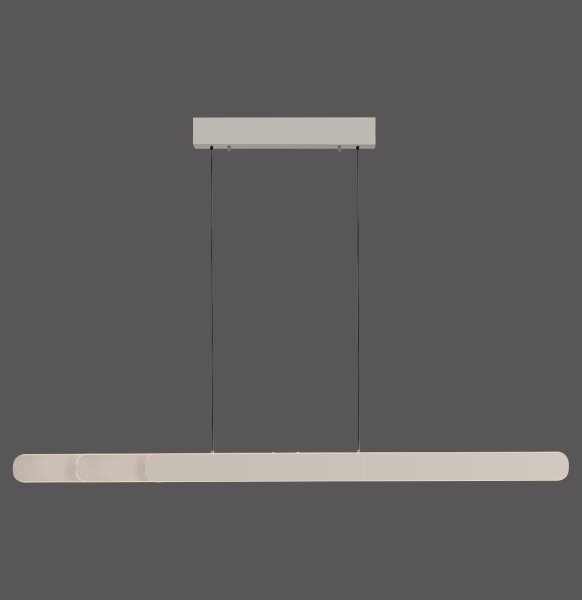 Schöner Wohnen 12577-39 - Lampada a sospensione dimmerabile su cavo ADRIANA 2xLED/24W/230V grigia