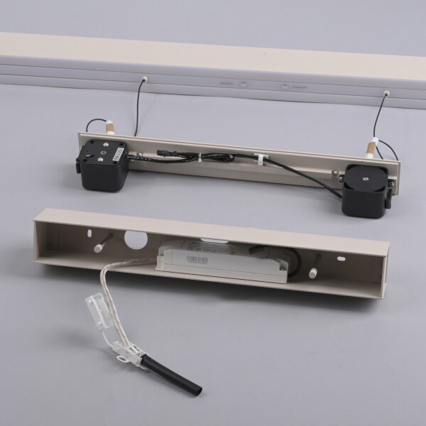 Schöner Wohnen 12577-39 - Lampada a sospensione dimmerabile su cavo ADRIANA 2xLED/24W/230V grigia
