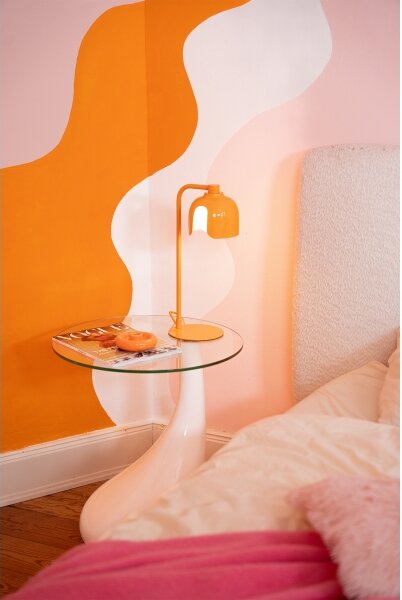 Osram - Lampada da tavolo DECOR COROLLE 1xG9/20W/230V arancione