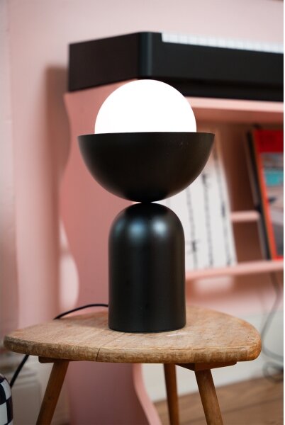 Osram - Lampada da tavolo DECOR BOWL 1xE14/25W/230V nera
