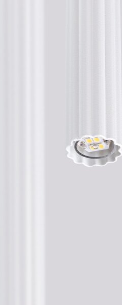 Sollux SL.1866 - Lampadario sospeso ARCHE 2xG9/8W/230V bianco