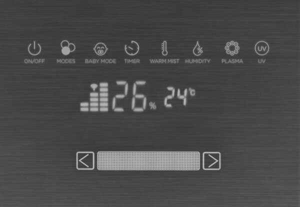 Concept ZV2021-Umidificatore d'aria con diffusore di aromi PERFECT AIR SMART 4,6 l 110W/230V