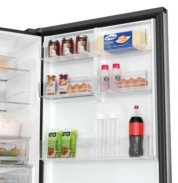 Haier Frigorifero Combinato Capacit 640 Litri Classe energetica D Raffreddamento No Frost colore Acciaio Inox - HDR5818DNSS