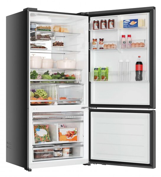 Haier Frigorifero Combinato Capacit 640 Litri Classe energetica D Raffreddamento No Frost colore Acciaio Inox - HDR5818DNSS