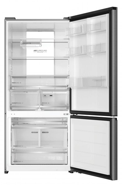 Haier Frigorifero Combinato Capacit 640 Litri Classe energetica D Raffreddamento No Frost colore Acciaio Inox - HDR5818DNSS
