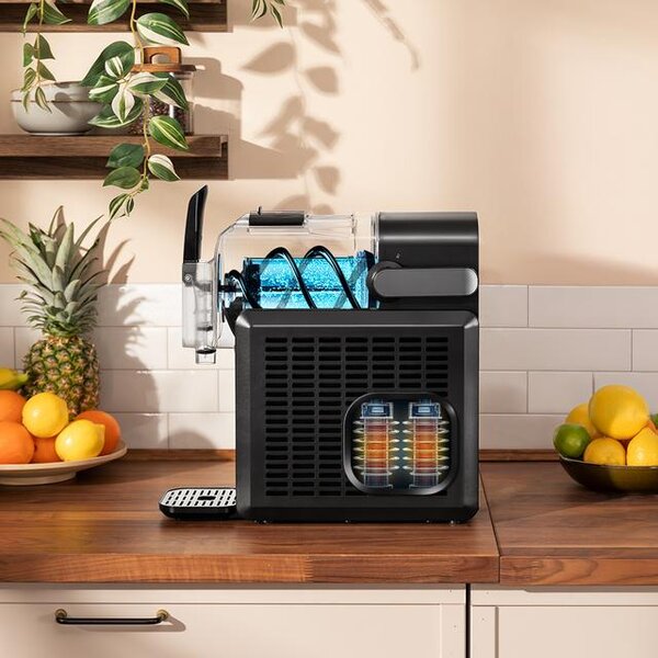 Cecotec Gelatiera Macchina per Sorbetto e Bevande Ghiacciate Capacit 1.9 Litri Potenza 220 Watt colore Nero - A01_EU01_109564