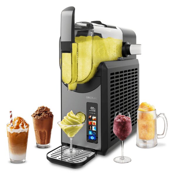Cecotec Gelatiera Macchina per Sorbetto e Bevande Ghiacciate Capacit 1.9 Litri Potenza 220 Watt colore Nero - A01_EU01_109564