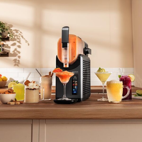 Cecotec Gelatiera Macchina per Sorbetto e Bevande Ghiacciate Capacit 1.9 Litri Potenza 220 Watt colore Nero - A01_EU01_109564