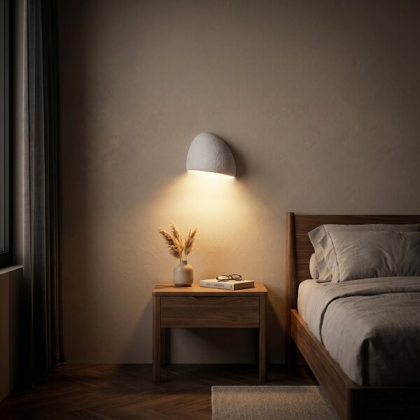 Brilagi - Applique da parete WABI SABI 1xG9/10W/230V bianca