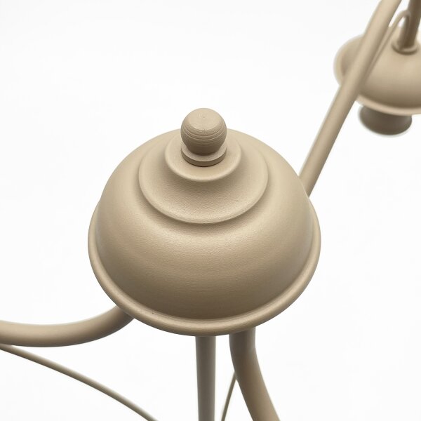 Lampadario a catena ANTON 3xE14/60W/230V beige