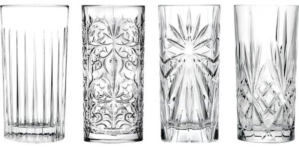 Bicchiere Tumbler alto Timeless dalla forma elegante.