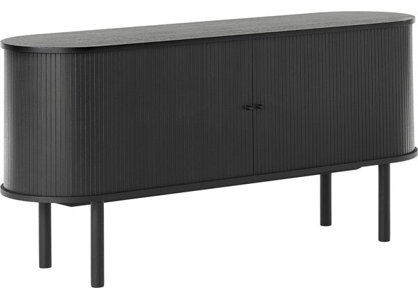 Credenza alta con frontale scanalato Calary