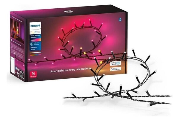 Philips-LED RGBW Catena dimmerabile per esterni HUE WACA 250xLED 24,4 m IP54