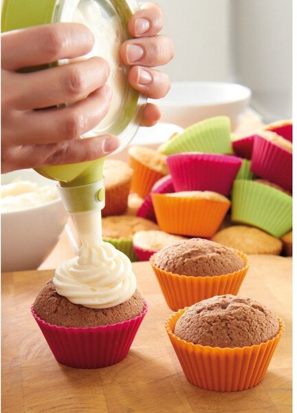 Set di stampini per muffin in silicone 12 pz ø 7 cm – Lékué