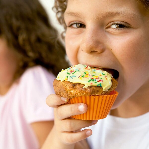 Set di stampini per muffin in silicone 12 pz ø 7 cm – Lékué
