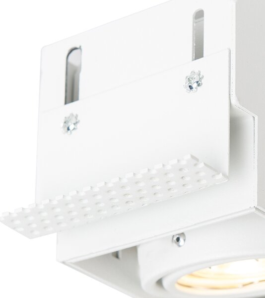 Faretto da incasso smart bianco senza bordi incl. 2 WiFi GU10 - Oneon 2