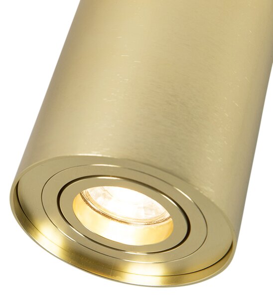 Faretto orientabile e girevole oro/ottone - Rondoo up