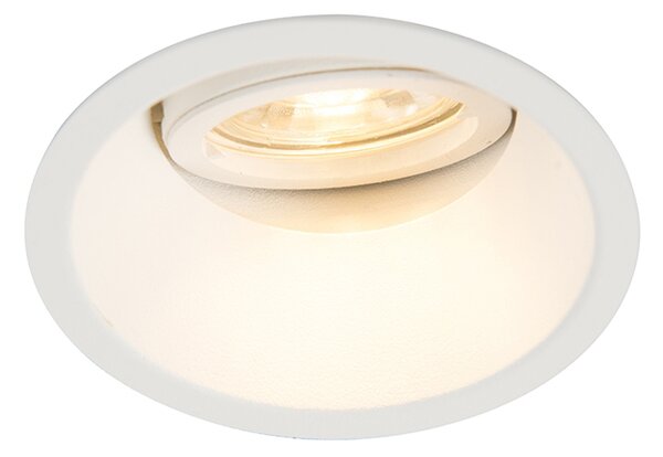 Faretto da incasso bianco orientabile incl lampadina smart GU10 - ALLOY